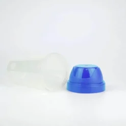 Tom Küche & Esszimmer-Transparente 300-ml-Protein-Shaker-Flasche zum mühelosen Mischen von Wasser und Nahrungsergänzungsmitteln