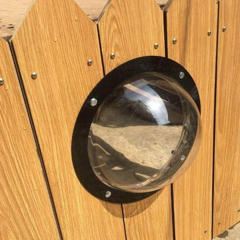 Furendo Haustierzubehör|Reinigungswerkzeuge Für Haustiere-Transparenter Haustierzaun - Robuste Sicherheitsbarriere für den Außenbereich