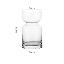 Plates u0026 More Küche & Esszimmer-Transparenter Saturn-Glasbecher – Vielseitiger Becher für Kaffee, Bier und Saft