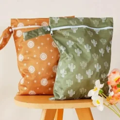 Aqua Essence Badezimmer-Travel Size Waterproof Wet Bags - Wanderlust Storage Solutions