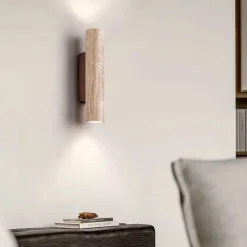 Decor Beleuchtung--Wandleuchte – Elegante Leuchte aus Naturstein