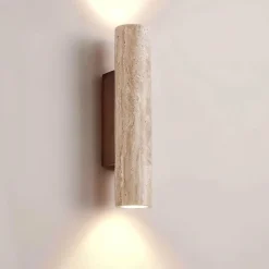 Decor Beleuchtung--Wandleuchte – Elegante Leuchte aus Naturstein