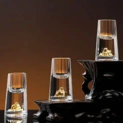 Cup Couture Küche & Esszimmer-Trinkgeschirr aus Kristallglas – Elegantes Deko-Set