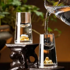 Cup Couture Küche & Esszimmer-Trinkgeschirr aus Kristallglas – Elegantes Deko-Set