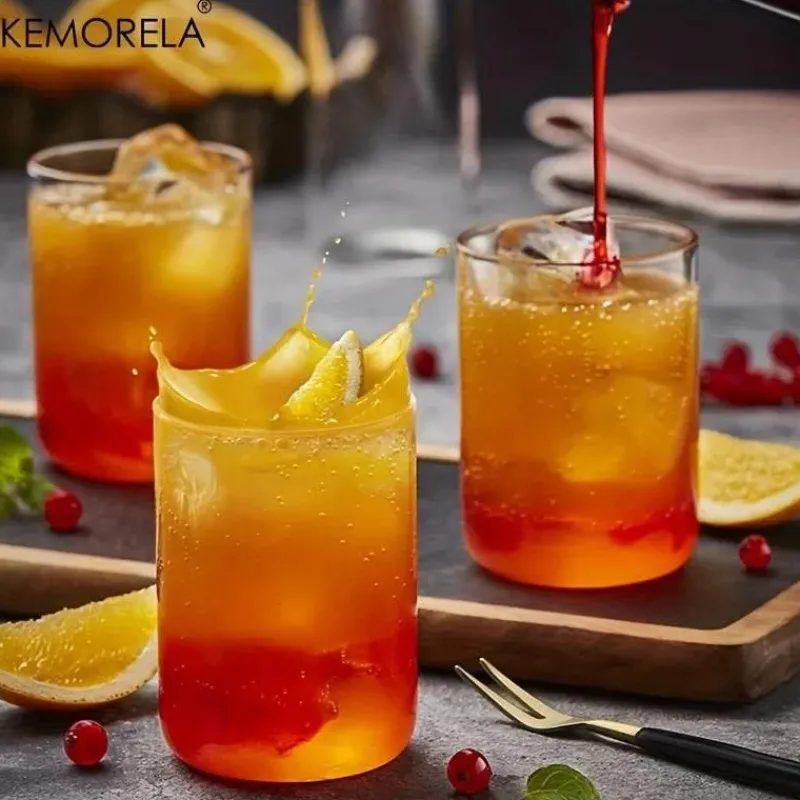 Plates u0026 More Küche & Esszimmer-Trinkgläser-Set aus Borosilikatglas – BPA-frei, hitzebeständig, spülmaschinenfest, 64er-Pack