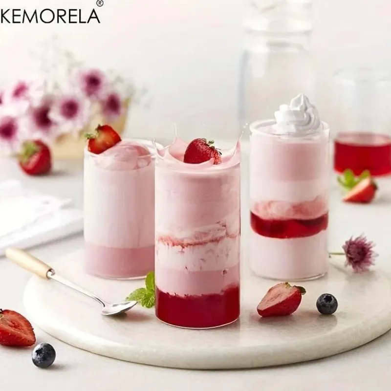 Plates u0026 More Küche & Esszimmer-Trinkgläser-Set aus Borosilikatglas – BPA-frei, hitzebeständig, spülmaschinenfest, 64er-Pack