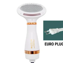 Furendo Haustierzubehör|Reinigungswerkzeuge Für Haustiere-Trocknerbürste für Haustiere – 2-in-1-Pflegewerkzeug zum schnellen Trocknen