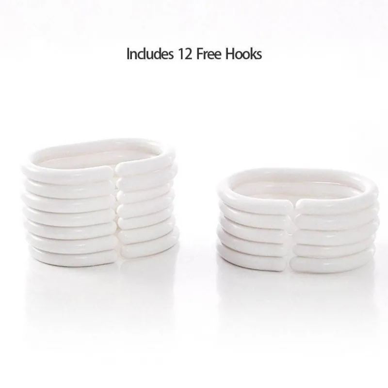 Aqua Essence Badezimmer-Tropical Beach Shower Curtain - Santa Maria Bathroom Decor