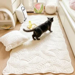 Warm Weaves Boden & Teppiche-Tropischer Bananenblatt-Teppich – Stilvoller dekorativer Akzent für Ihr Zuhause