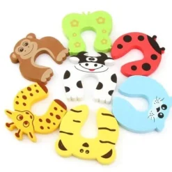 Kinder The Decor Haven Kinderwagen & Zubehör|Gadgets Für Zuhause-Türstopper mit Fingerschutz für Babys – Cartoon-Design