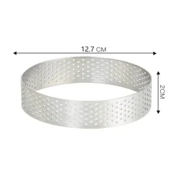 Tom Küche & Esszimmer-Törtchenform-Set aus Edelstahl – Backausstecher mit mehreren Formen