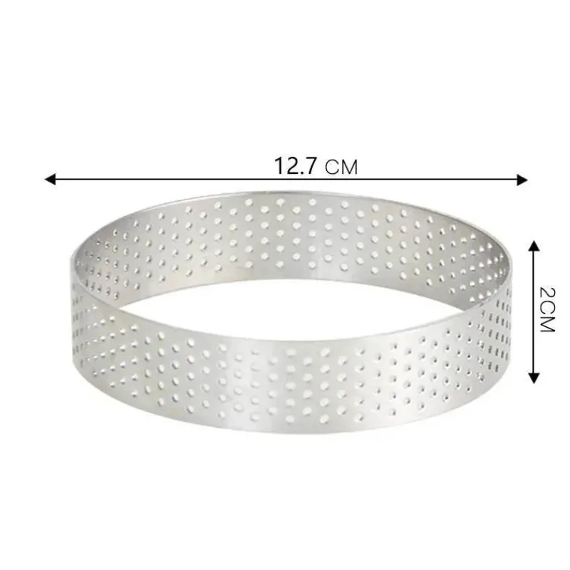 Tom Küche & Esszimmer-Törtchenform-Set aus Edelstahl – Backausstecher mit mehreren Formen