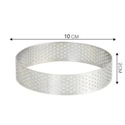 Tom Küche & Esszimmer-Törtchenform-Set aus Edelstahl – Backausstecher mit mehreren Formen