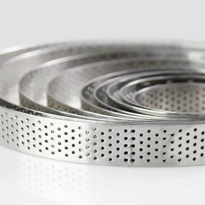 Tom Küche & Esszimmer-Törtchenform-Set aus Edelstahl – Backausstecher mit mehreren Formen