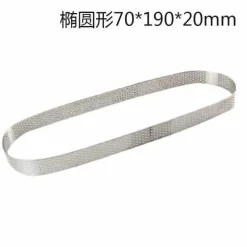 Tom Küche & Esszimmer-Törtchenform-Set aus Edelstahl – Backausstecher mit mehreren Formen