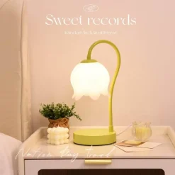 Illuminate Home Beleuchtung-Tulpen-Tischlampe – Dekorative Blumenbeleuchtung