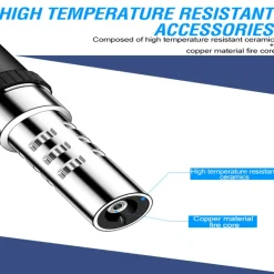 The Outdoor Vault Camping-Werkzeuge|Camping Im Freien-Turbo-Fackelfeuerzeug – Winddichtes Camping-Flammenwerkzeug