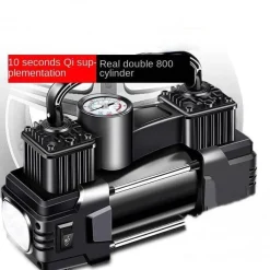 Gear Up u0026 Go Autozubehör|Automobilindustrie-Turbo-Luftpumpe – Schnellaufblasgerät für schnelles Aufpumpen