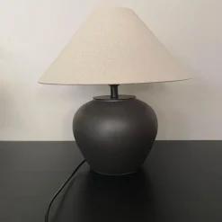 Glow u0026 Shade Beleuchtung-Twilight Pottery Lamp - Decorative Ceramic Lighting Fixture