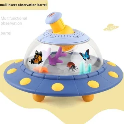 The Decor Haven Babyspielzeug-UFO-Lupenbox für Kinder – pädagogisches Lernwerkzeug für die wissenschaftliche Erforschung
