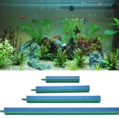 Furendo Haustierzubehör|Reinigungswerkzeuge Für Haustiere-Ultradünner Aquarien-Blasendiffusor – Sauerstoffversorgung für Aquarien