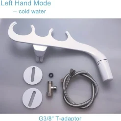 Tranquil Touch Mobilitäts- Und Support-Tools|Gesundheits-Gadgets-Ultraflaches Bidet-Spray – kompaktes Design für einfache Verwendung