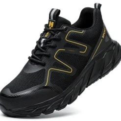 Herren Decor Herrenschuhe-Ultraleichte Sicherheits-Sneaker ohne Schnürung – Strapazierfähige Herrenschuhe