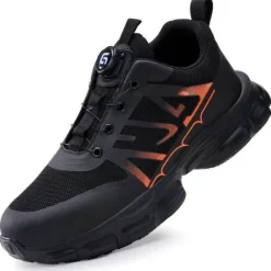 Herren Decor Herrenschuhe-Ultraleichte Sicherheits-Sneaker ohne Schnürung – Strapazierfähige Herrenschuhe