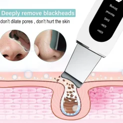 PureGlow Männerpflege|Frauenpflege-Ultraschall-Gesichtsreiniger – Tiefenreinigendes Anti-Akne-Gerät