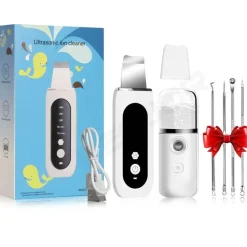 PureGlow Männerpflege|Frauenpflege-Ultraschall-Gesichtsreiniger – Tiefenreinigendes Anti-Akne-Gerät