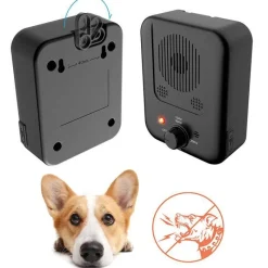 Furendo Haustierzubehör|Reinigungswerkzeuge Für Haustiere-Ultraschall-Hundetrainingsgerät - Anti-Bell-Trainer