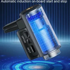 Wild u0026 Free Gear Autopflege|Autozubehör-Ultraschall-Luftbefeuchter fürs Auto – Aromatherapie-Diffusor für die Lüftungsschlitze