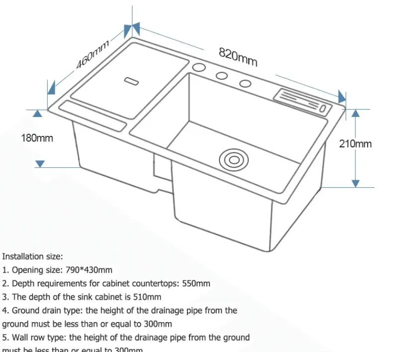 The Culinary Kit Küche & Esszimmer-Ultraschallreiniger – Effizientes Ultra Wash System für Spülbecken