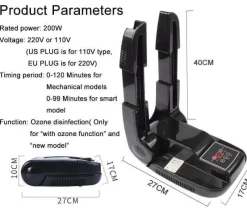 Comfort u0026 Style Gadgets Für Zuhause-Ultravioletter Schuhtrockner - Schnelltrocknender elektrischer Schuhtrockner