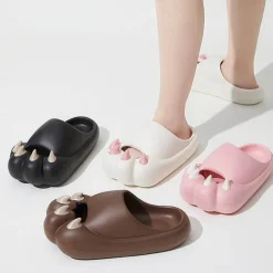 Damen Wilderness Haven Herrenschuhe|Damenschuhe-Ultraweiche, rutschfeste Tigerkrallen-Hausschuhe – bequemes Schuhwerk