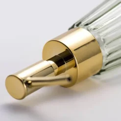 The Bath Nook Badezimmer-Umbrella Glass Soap Dispenser - Stylish Bathroom Accessory