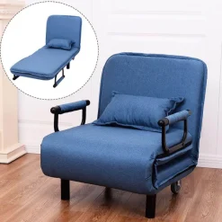 Comfort u0026 Style Möbel-Umwandelbarer, klappbarer Loungesessel – moderner Entspannungssitz