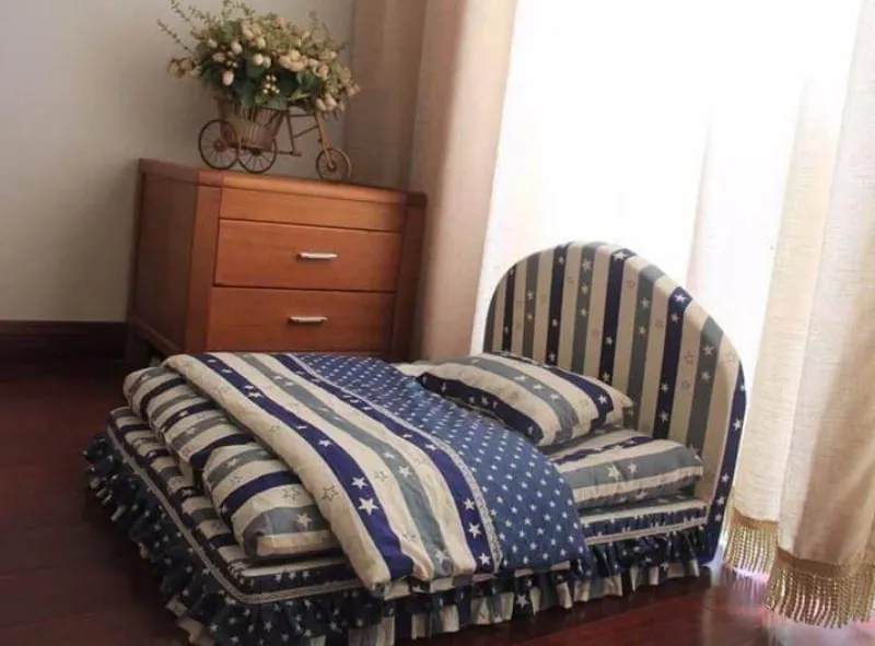 Decor Haustierzubehör|Haustierbetten-Umwandelbares Schlafsofa – Elegante Luxus-Schlafcouch