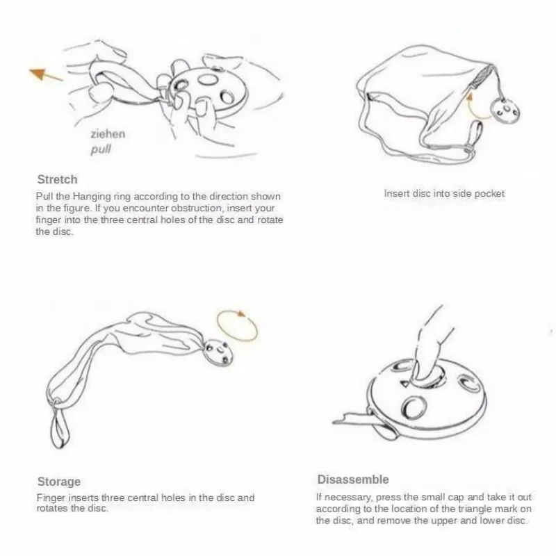 Gear Up u0026 Go Taschen & Geldbörsen|Outdoor-Gadgets-Umweltfreundliche faltbare Tragetasche - Wiederverwendbare Einkaufstasche