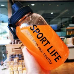 Tom Küche & Esszimmer-Umweltfreundliche Glaswasserflasche – Tragbares Trinkgeschirr für den Außenbereich