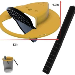 Gear Up u0026 Go Outdoor-Artikel|Outdoor-Gadgets-Umweltfreundliche, wiederverwendbare Mausefalle – Intelligente Lösung zur Nagetierbekämpfung