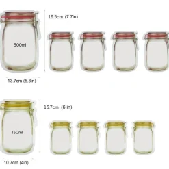 The Culinary Kit Küche & Esszimmer-Umweltfreundliche, wiederverwendbare Zip-Lock-Beutel – Nachhaltige Lösungen zur Lebensmittelaufbewahrung
