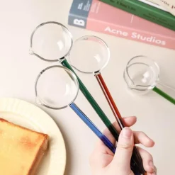 The Cozy Mug Küche & Esszimmer-Umweltfreundlicher Kaffeelöffel – Nachhaltiges Küchenutensil mit langem Griff