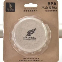 The Decor Haven Küche & Esszimmer-Umweltfreundlicher tragbarer faltbarer To-go-Becher aus Weizenplastik