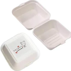 Tom Küche & Esszimmer-Umweltfreundliches, biologisch abbaubares Dessertbox-Set – mikrowellengeeignet