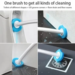 The Blissful Bath Badezimmer-Umweltfreundliches Einweg-Toilettenbürstenset – Nachhaltiges Reinigungswerkzeug