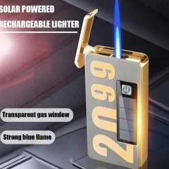 Gear Up u0026 Go Outdoor-Gadgets|Outdoor-Artikel-Umweltfreundliches Solarfeuerzeug – wiederaufladbar, Glücksdrachen-Design