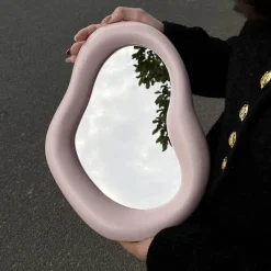 The Finishing Touch Wohndeko-Unendlichkeitsspiegel aus Keramik – Beleuchtetes Wanddekor