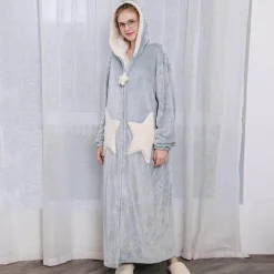 Herren Cozy Haven Herrenbekleidung|Bettzeug-Unisex-Kapuzendecke – Gemütliche Decke für alle Altersgruppen