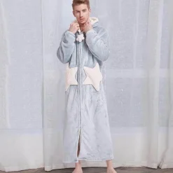 Herren Cozy Haven Herrenbekleidung|Bettzeug-Unisex-Kapuzendecke – Gemütliche Decke für alle Altersgruppen